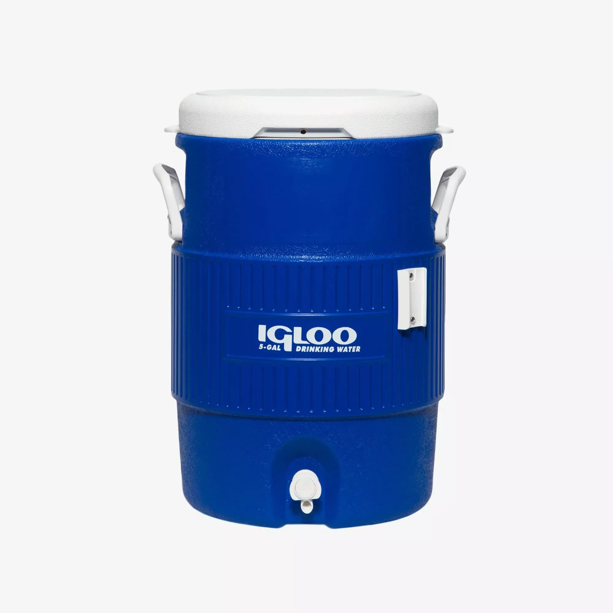 5 Gallon Seat Top Water Jug With Cup Dispenser