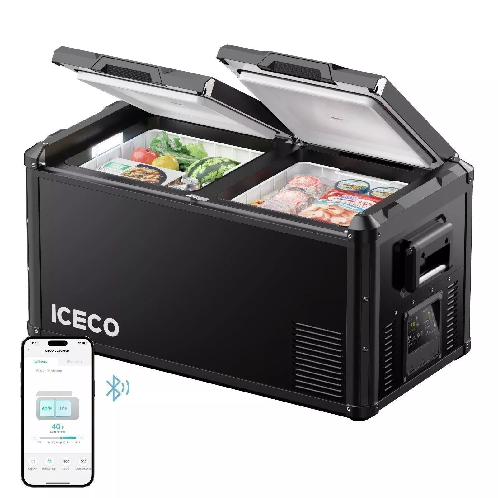 79.2QT VL75ProD 12V Heavy Duty Fridge Freezer| Ship Out In Early July