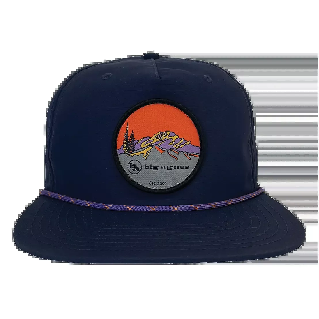 Est 2001 Flat Brim Hat