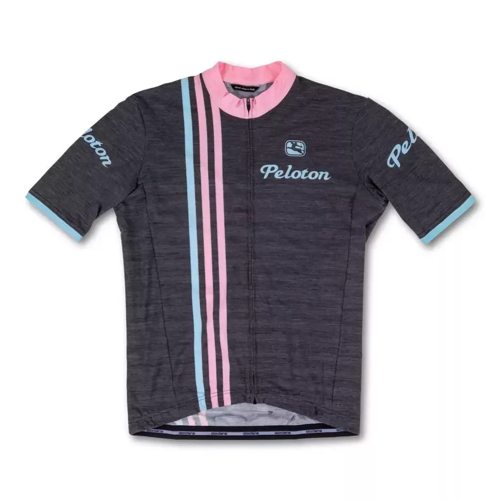 GIORDANA Peloton SS Wool Jersey Full Zipper - Men's