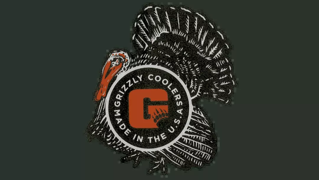 Grizzly Turkey Decal