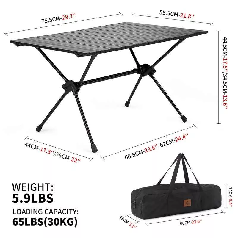 PeakLite™ FT11 Detachable Aluminum Camping Table