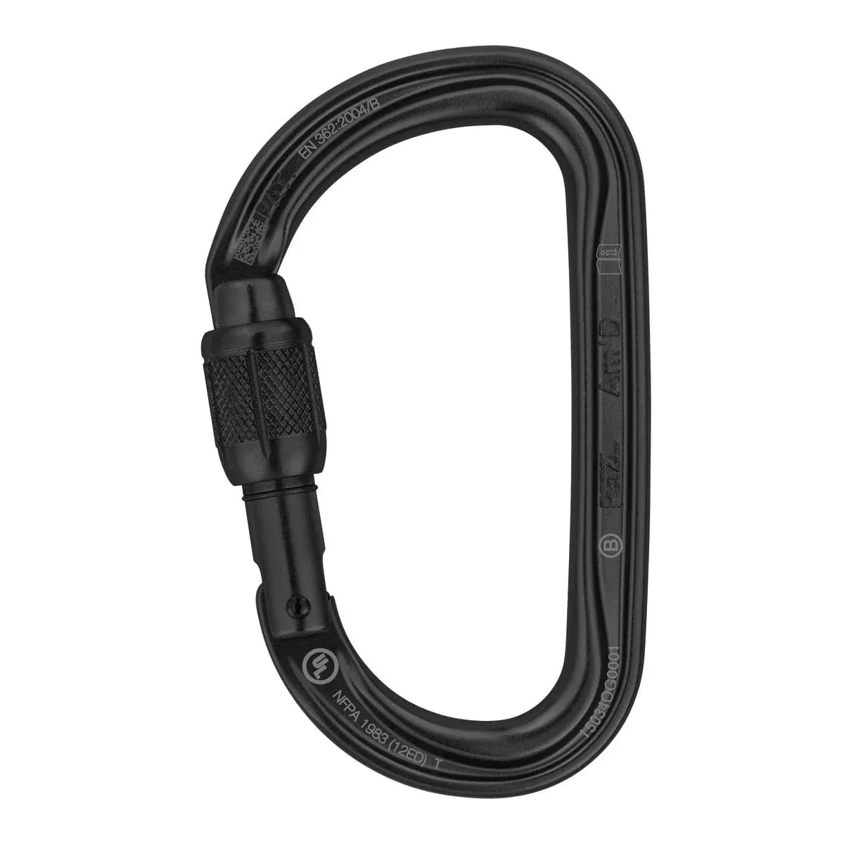 Petzl Am'DLightweight Asymmetrical Screw Lock Carabiner