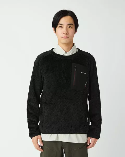 Polartec High Loft Fleece Crew Neck Sweater