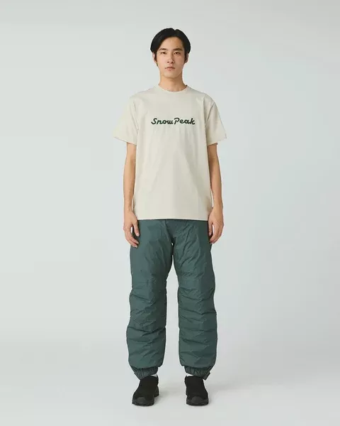 Snow Peak Typography T-Shirt