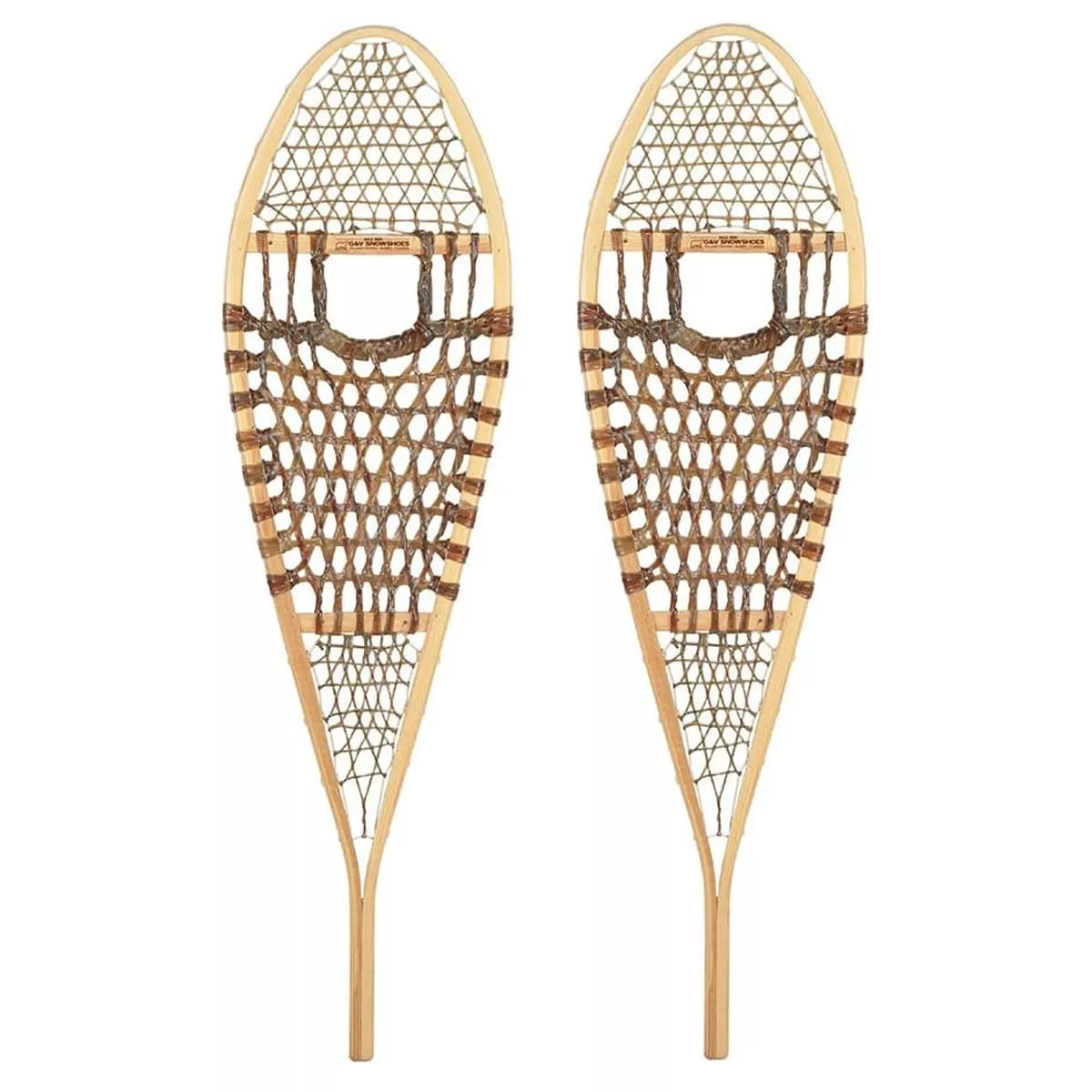 Traditional Huron Snowshoes