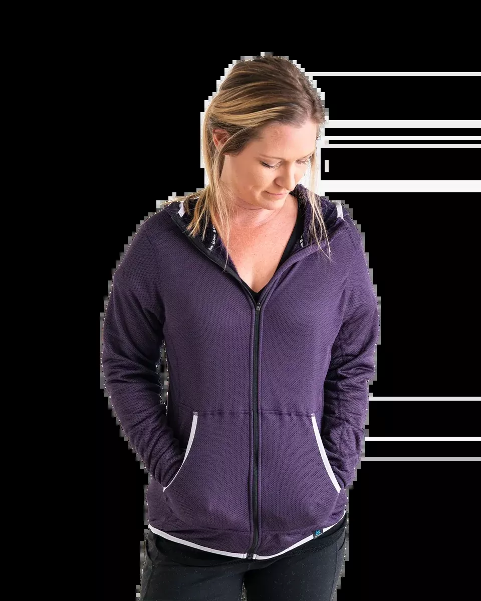Women's Octa Fleece Hoody - Full Zip