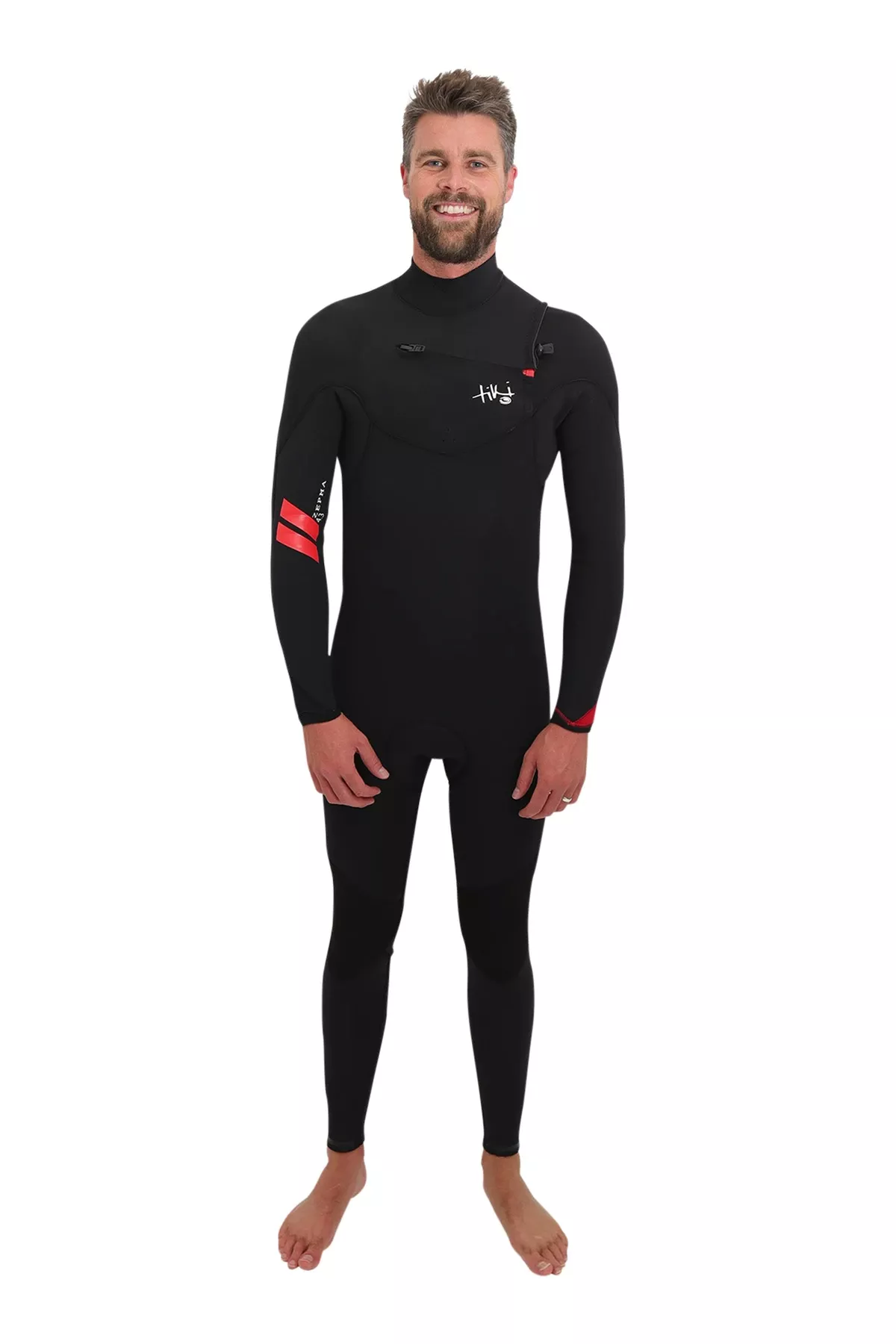 Zepha2 Mens 4/3 GBS Chest Zip Steamer Wetsuit
