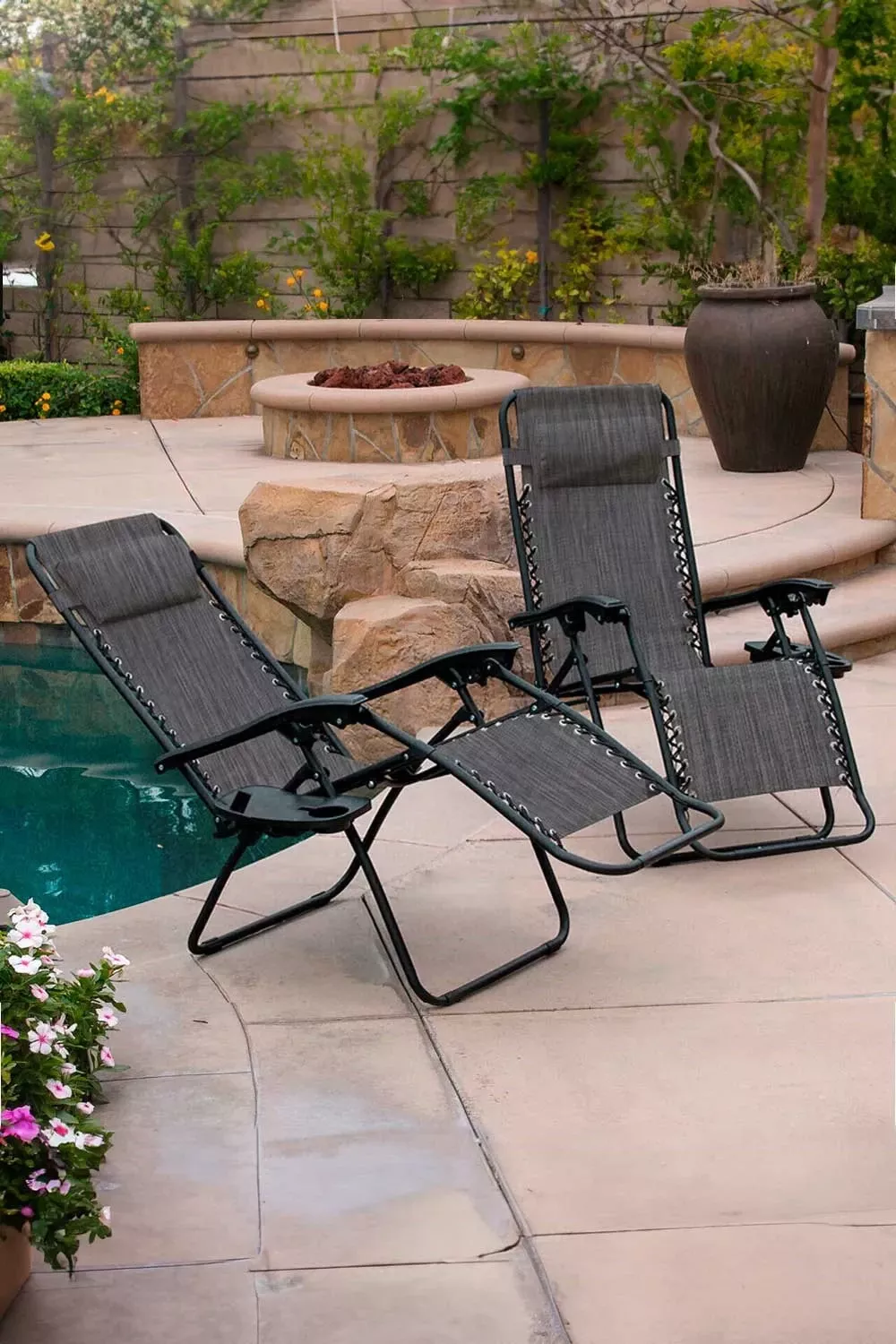 Zero Gravity Recliner Garden Sun Loungers