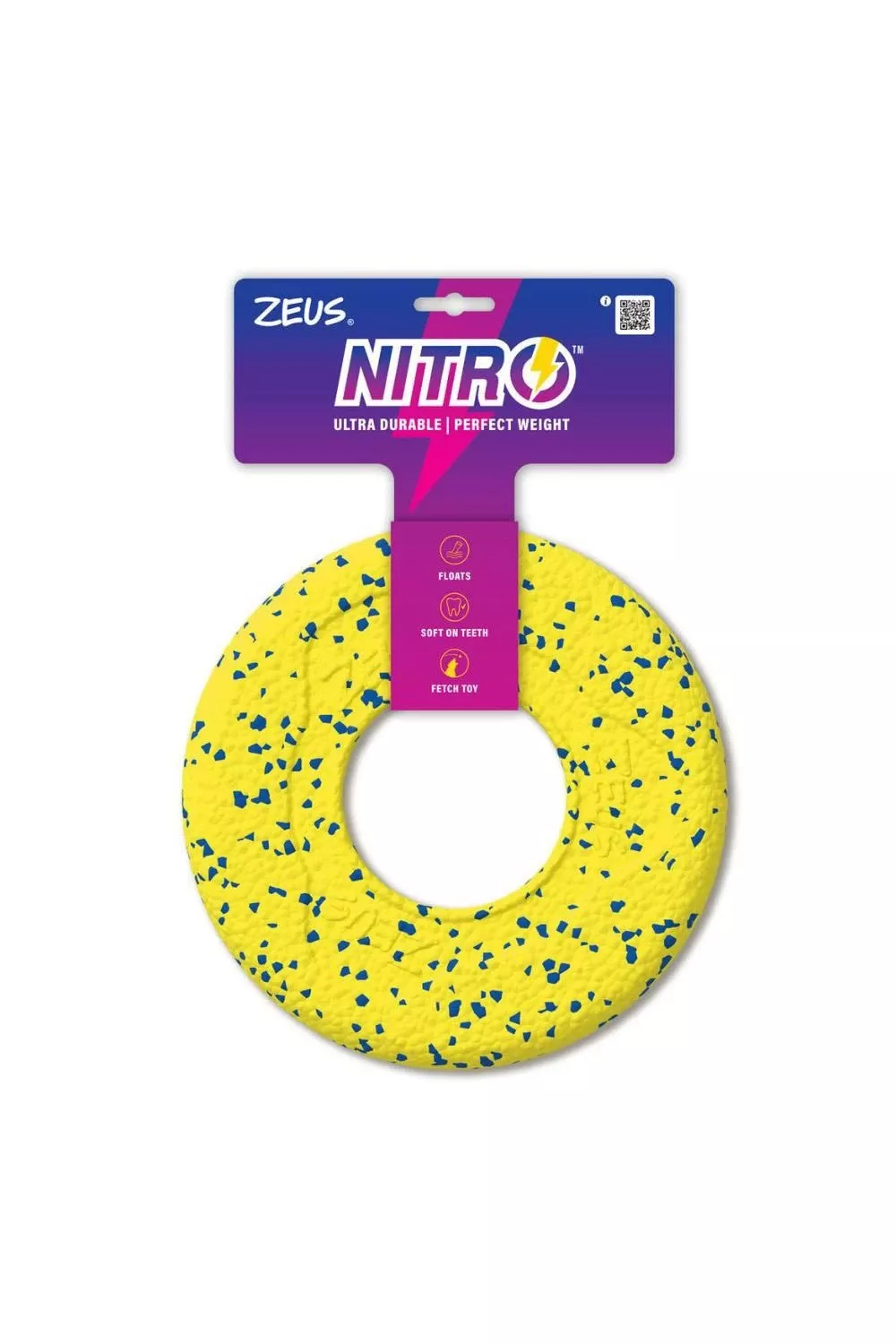 Zeus Nitro Flying Disc Dog Toy