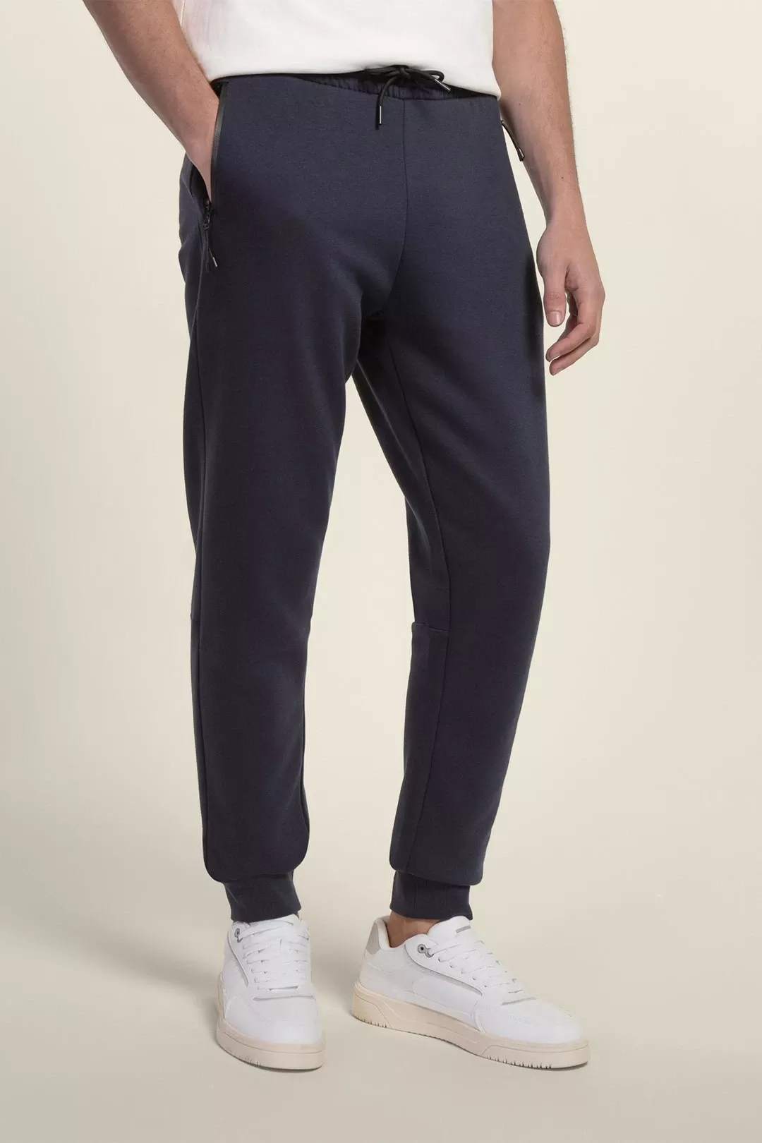 Zipped Pocket Panel Slim Fit Jogger