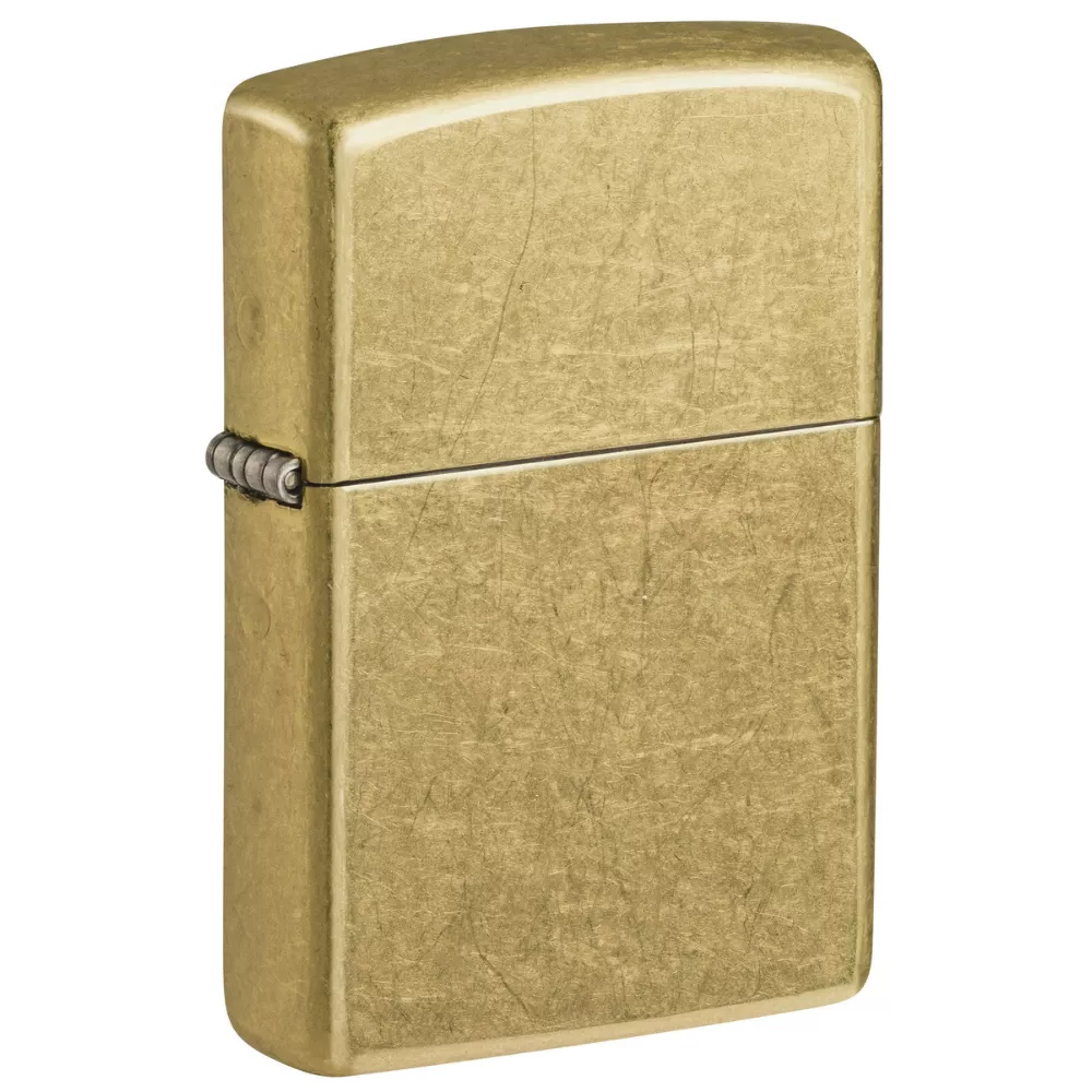 Zippo Regular Street Brass Lighter
