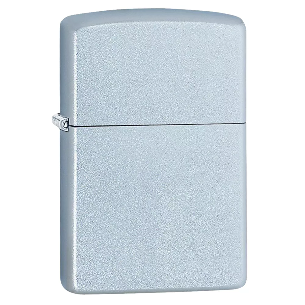Zippo Satin Chrome Lighter