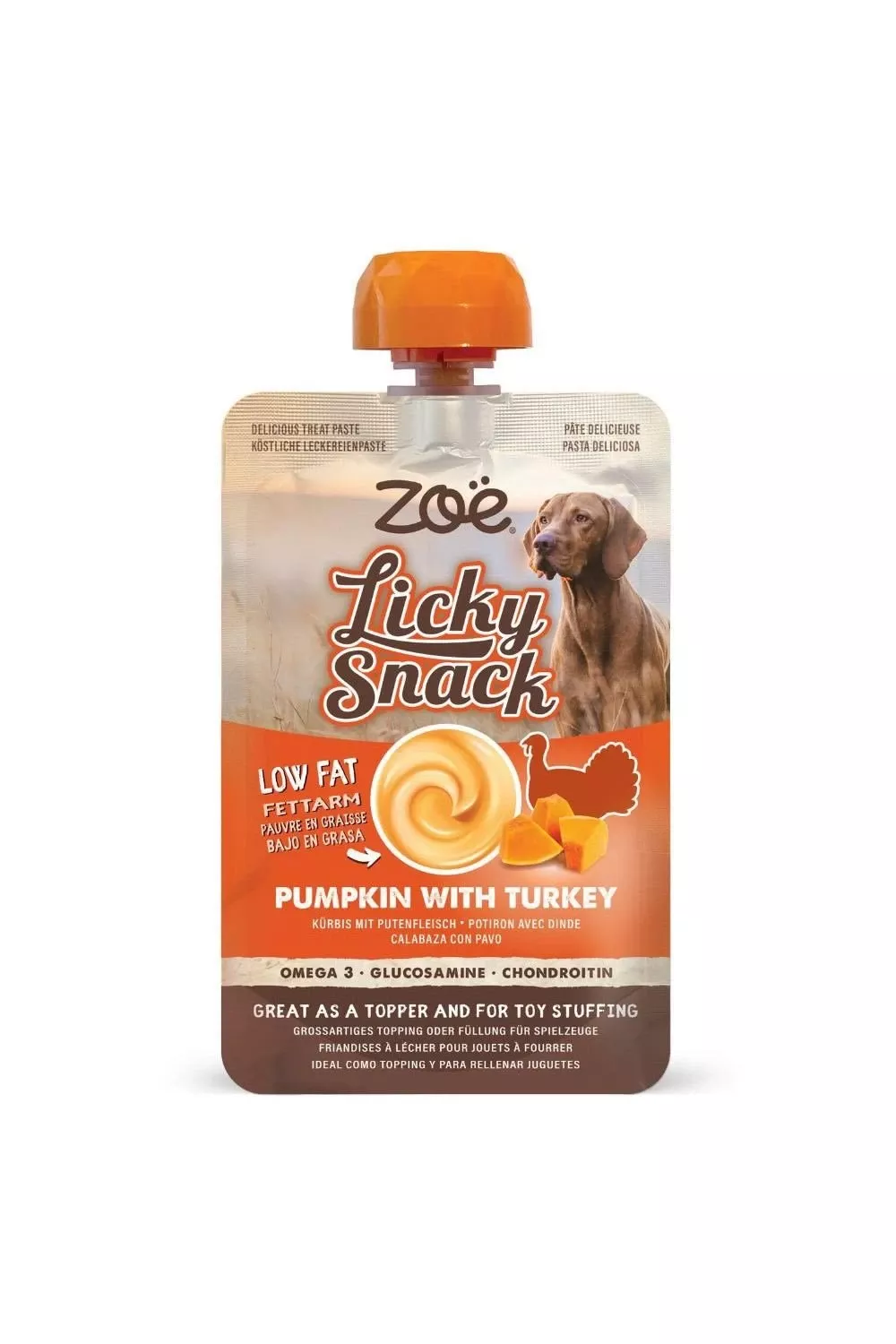 Zoe Licky Snack Dog Treat Paste 85g - Turkey